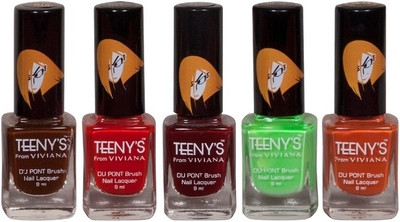 

Viviana Nail Polish 40, 17, 21, 35, 28(Pack of 5)