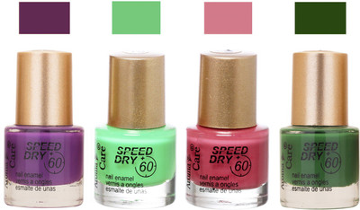 

Aroma Care Speed Dry Profesional Nail Color 23543 Multicolor,(Pack of 4)