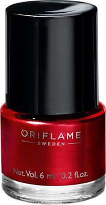 Oriflame Sweden Pure Colour Nail Polish Mini Classic Red Classic Red(6 ml) available at flipkart for Rs.139