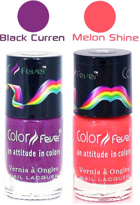 

Color Fever Matte Nail Polish Combo 235 Multicolor,(Pack of 2)