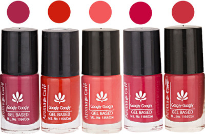 

Aroma Care Mab Multicolor Nail Polish Combo 809201659 Multicolor(Pack of 5)
