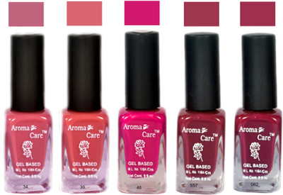 

Aroma Care Intense Color Nail Polish Combo 175035 Multicolor,(Pack of 12)