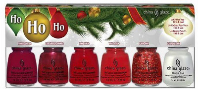

China Glaze Set - Ho Ho Ho - 6 ct Glitter(Pack of 6)