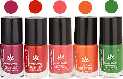

Aroma Care Mab Multicolor Nail Polish Combo 809201676 Multicolor(Pack of 5)
