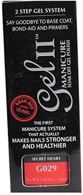 

Gel II Soak Off Secret Heart Dark