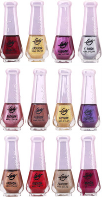 

Lady Fashion Nail Polish Wholesale 1412201604 Multicolor,(Pack of 12)