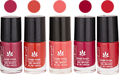 

Aroma Care Mab Multicolor Nail Polish Combo 809201611 Multicolor(Pack of 5)