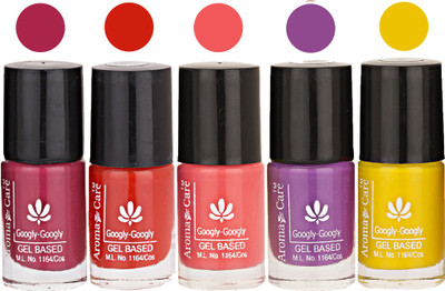 

Aroma Care Mab Multicolor Nail Polish Combo 8092016192 Multicolor(Pack of 5)
