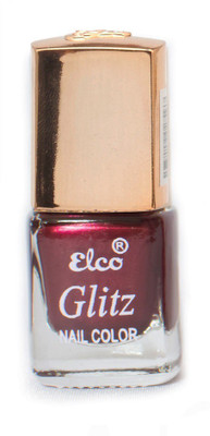 Elco Glitz Premium Nail Enamel Burgandy