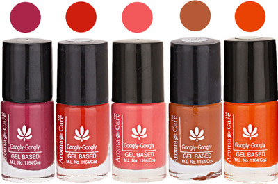 

Aroma Care Mab Multicolor Nail Polish Combo 8092016170 Multicolor(Pack of 5)