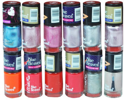 

Blue Heaven Walkfree Nailpaint Set 6 Multicolour
