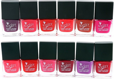 

Foolzy Set of 12 Nail Polish Multicolor BT-12-7