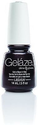 

China Glaze Gelaze Gelnbase Polish, Lubu Heels Dark
