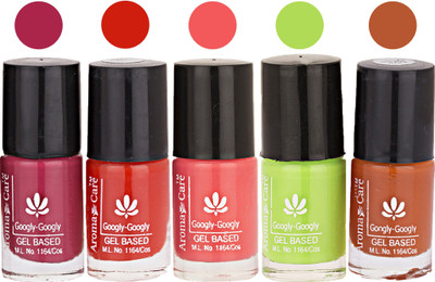 

Aroma Care Mab Multicolor Nail Polish Combo 809201650 Multicolor(Pack of 5)
