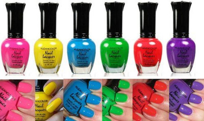 

Kleancolor Neon Colors Set Lacquer(Pack of 6)