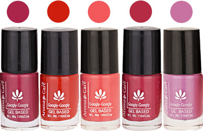 

Aroma Care Mab Multicolor Nail Polish Combo 809201634 Multicolor(Pack of 5)