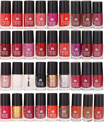 

Aroma Care Wholesale Market Rate Nail Polish Color Lacquer Set of 36 Pcs (ACMAB34) Wine, Brown, Meroon, Mauve, Pink, Orange, Pink, Orange, Redish Meroon, Pink, Pink, Pink:Pink:Orange(Pack of 36)