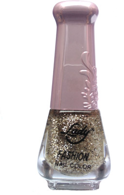 

Lady Fashion Glitter Nail Polish Silver,