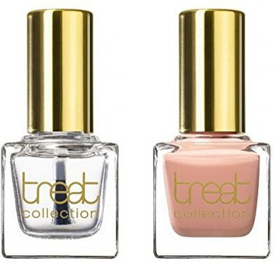 

Treat Collection Natural Duo Top And Base Coat Tea Please Count DUO45 Dark