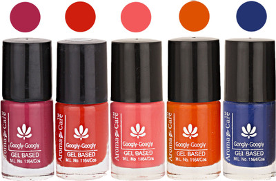 

Aroma Care Mab Multicolor Nail Polish Combo 8092016193 Multicolor(Pack of 5)