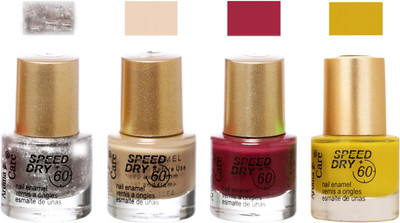 

Aroma Care Speed Dry Profesional Nail Color 23551 Multicolor,(Pack of 4)