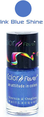 

Color Fever Blue Matte Nail Polish 124 Blue,