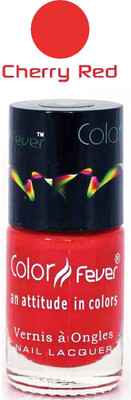 Color Fever Red Matte Nail Polish 140 Red,