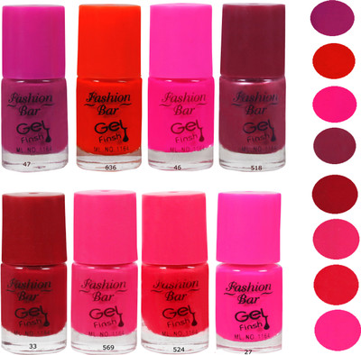 

Fashion Bar Neon Combo 8 in 5 Multicolor,(Pack of 8)