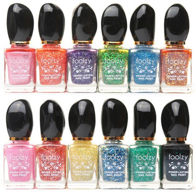 

Foolzy Set of 12 Nail Polish Multicolor-CL-12-3(Pack of 12)