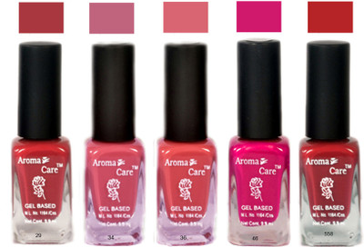

Aroma Care Intense Color Nail Polish Combo 175021 Multicolor,(Pack of 12)
