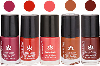 

Aroma Care Mab Multicolor Nail Polish Combo 8092016168 Multicolor(Pack of 5)