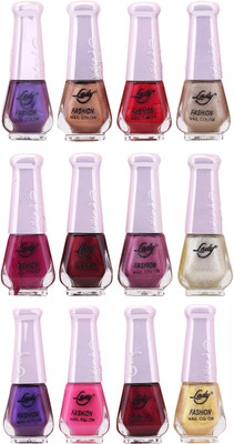 

Lady Fashion Nail Polish Wholesale 1412201611 Multicolor,(Pack of 12)