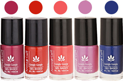

Aroma Care Mab Multicolor Nail Polish Combo 8092016184 Multicolor(Pack of 5)