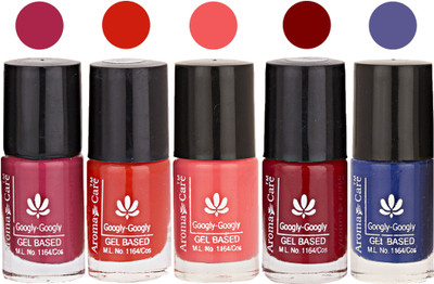 

Aroma Care Mab Multicolor Nail Polish Combo 8092016149 Multicolor(Pack of 5)