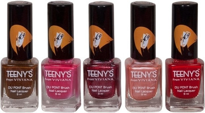 

Viviana Nail Polish 11, 03, 13, 24, 09(Pack of 5)