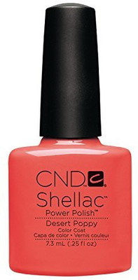 

CND Nail Products Cnd Shellac Power Polish Open Road Collection Desert Poppy CND002 Desert