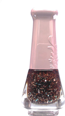 

Lady Fashion Glitter Nail Art(Brown & Multicolor,)
