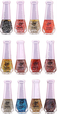 

Lady Fashion Nail Polish Wholesale Pack 2112201620 Multicolor,