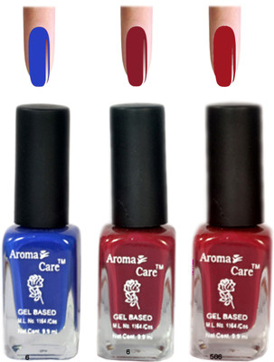 

Aroma Care Red+Mauve Matte Nail Polish Combo 6-9-586 Multicolor,(Pack of 12)