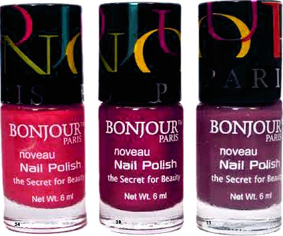 

Bonjour Paris Round Cap 24 Multicolor(Pack of 3)