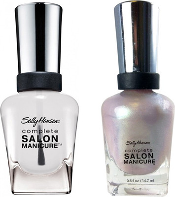 

Sally Hansen Complete Salon Manicure Pack of 2 Hidden Treasure-419, Clear'd For Takeoff-010(Pack of 2)