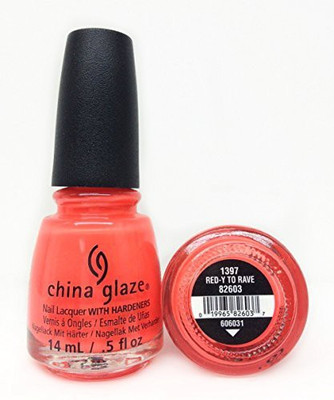 

China Glaze Electric Nights Lacquer Redy To Rave 82603 Lacquer(Pack of 2)