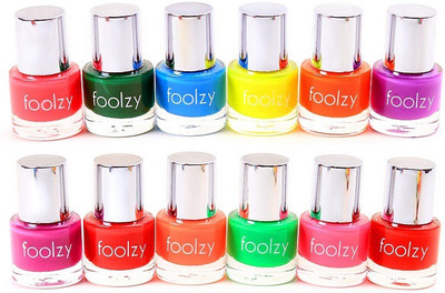 

Foolzy Set of 12 Nail Polish Multicolor SP-12-8