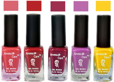 

Aroma Care Intense Color Nail Polish Combo 175084 Multicolor,(Pack of 12)