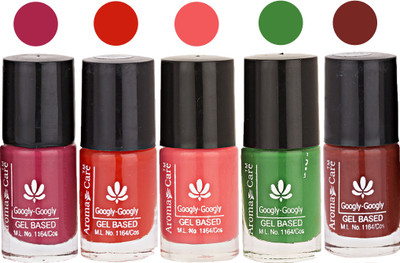 

Aroma Care Mab Multicolor Nail Polish Combo 809201698 Multicolor(Pack of 5)