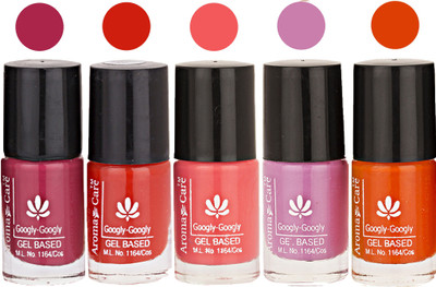

Aroma Care Mab Multicolor Nail Polish Combo 8092016183 Multicolor(Pack of 5)