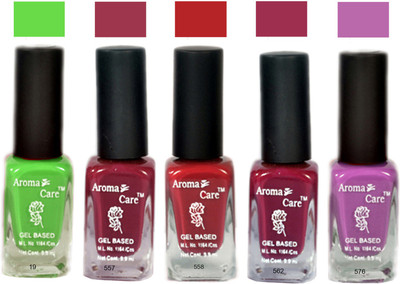 

Aroma Care Intense Color Nail Polish Combo 175062 Multicolor,(Pack of 12)