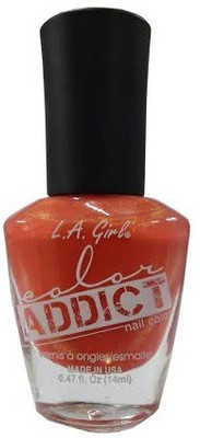 

L.A. Girl Addict Nail Color Indulge GNL-103, Orange