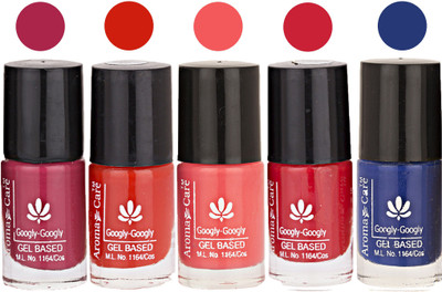 

Aroma Care Mab Multicolor Nail Polish Combo 8092016158 Multicolor(Pack of 5)