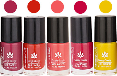

Aroma Care Mab Multicolor Nail Polish Combo 809201674 Multicolor(Pack of 5)